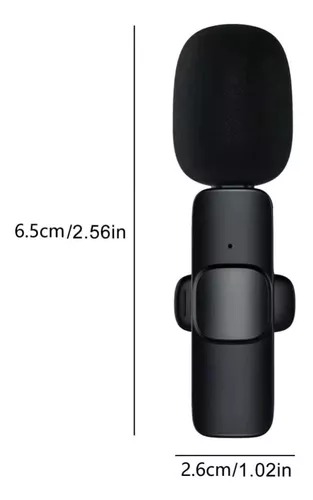Micrófono De Solapa Inalámbrico Para Móvil Smartphone Tipo C - F2-k8